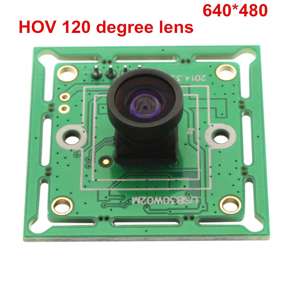 ELP Very Small 26*26mm 30W Megapixels OV7725 USB 2.0 Free Driver 480P 60fps Webcam 120 degree